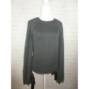 J.Crew Mercantile women's size S Gray Tie Bell Sle